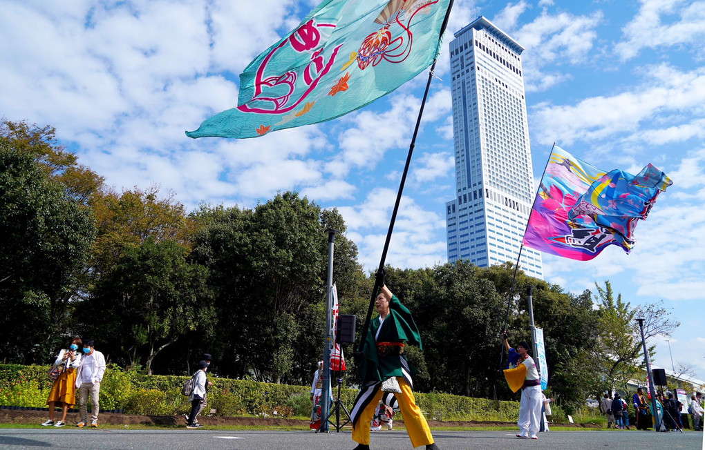 「第18回泉州YOSAKOI ゑえじゃないか祭り」が開催されました。