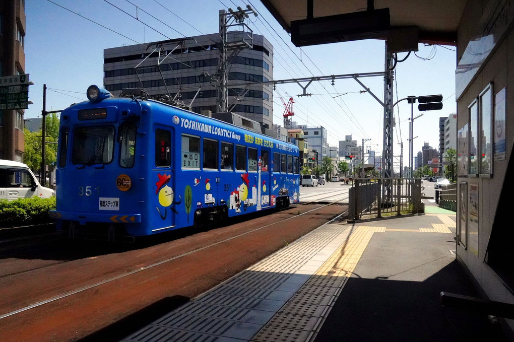大阪市・阪堺線・上町線のチンチン電車界隈を散策し撮影しました。