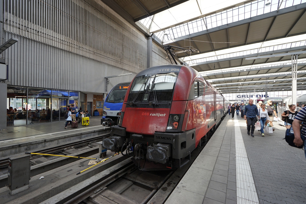 ドイツ鉄道旅行-ミュンヘン中央駅（その他の機関車）