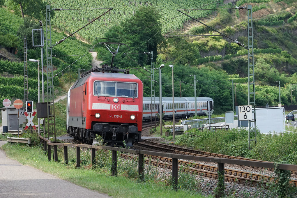 ドイツ鉄道旅行-ライン中流域の田舎町
