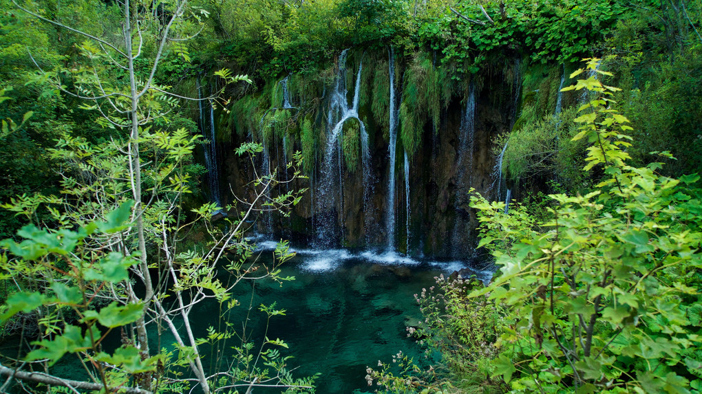 プリトヴィツェの滝４（クロアチア）