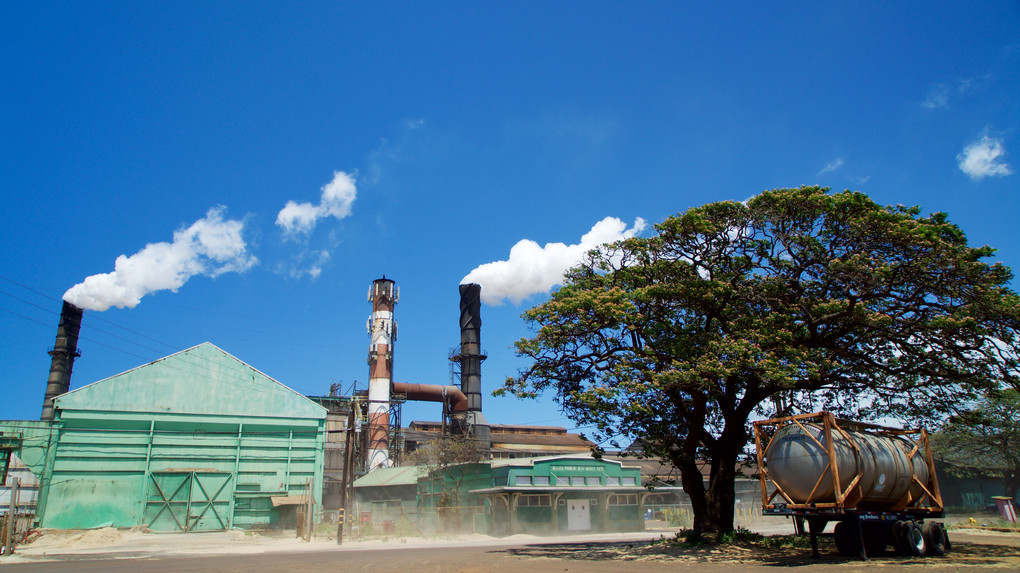マウイ島の製糖工場