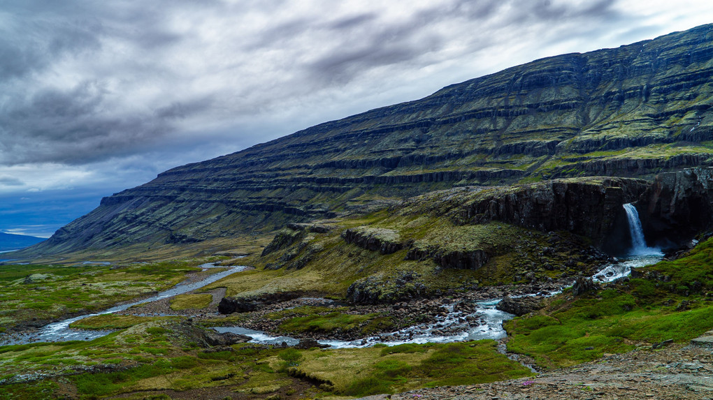 アイスランド東部の風景