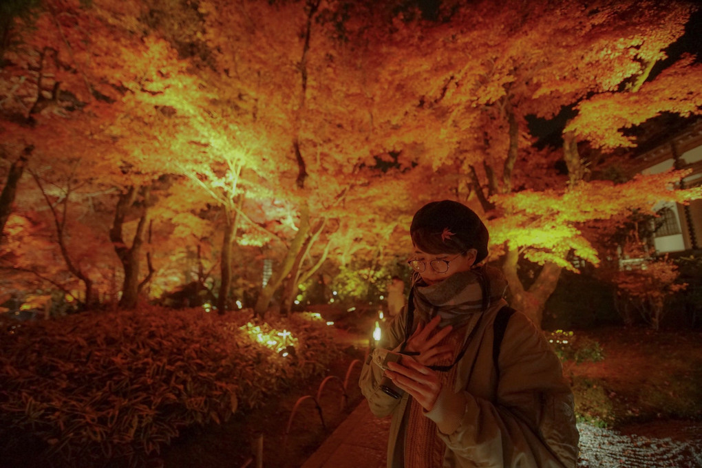 ＊もみじ娘＊ 嵐山 天龍寺 宝厳院