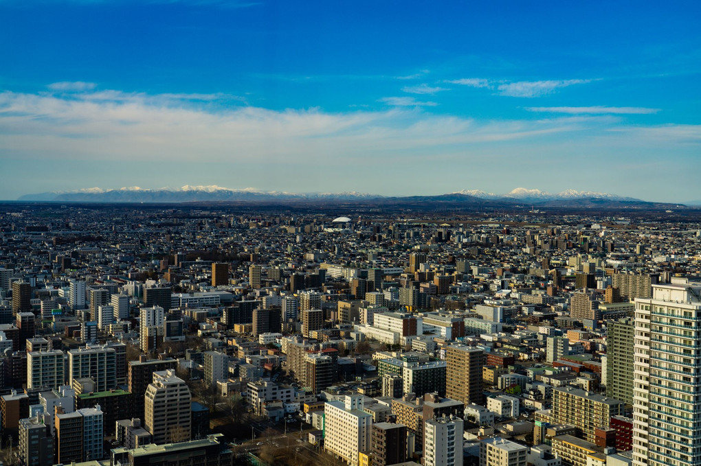 札幌夕景