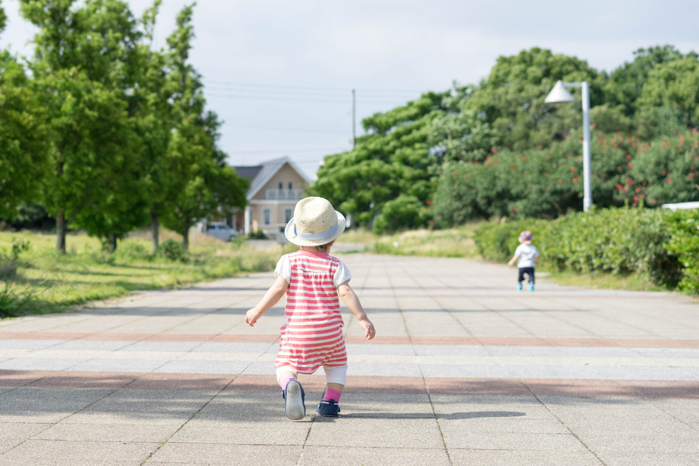 子供の背中