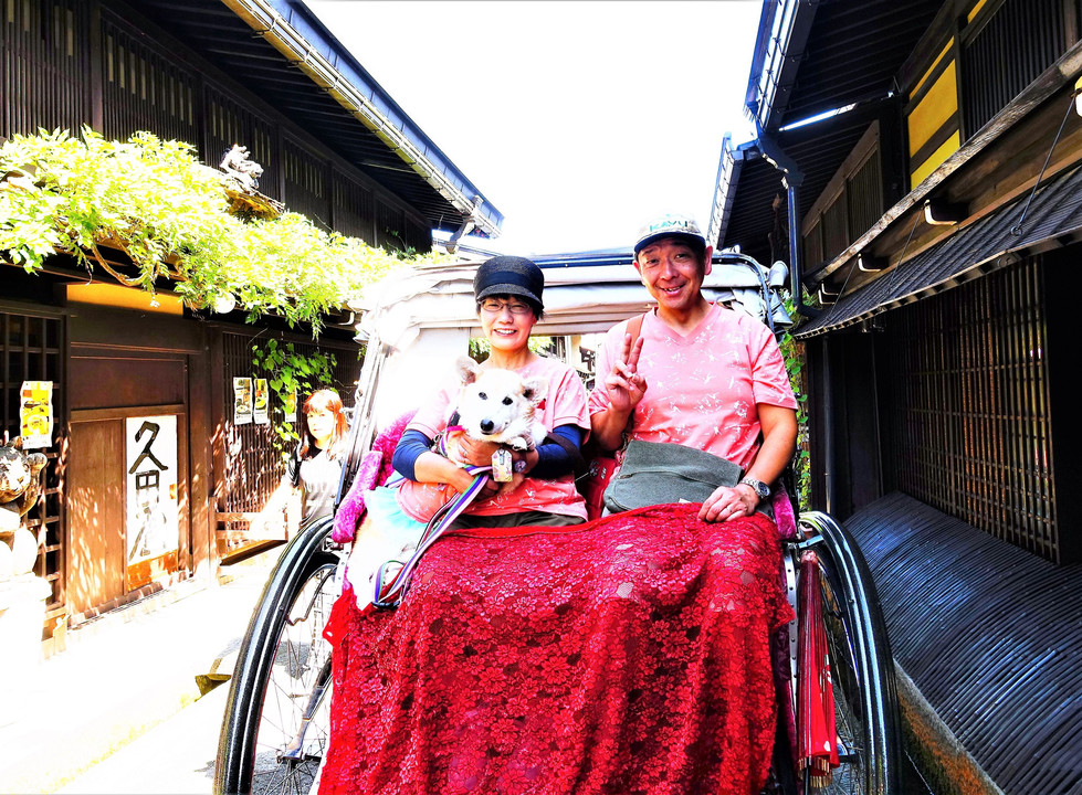 人力車お楽しみ女子②