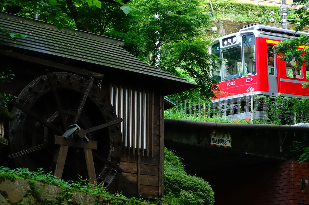 箱根の水車