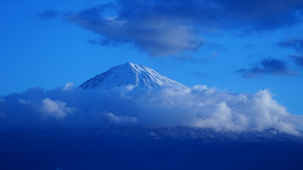 ふたご座流星群は見れなかったけれど今朝の富士山はbravo!