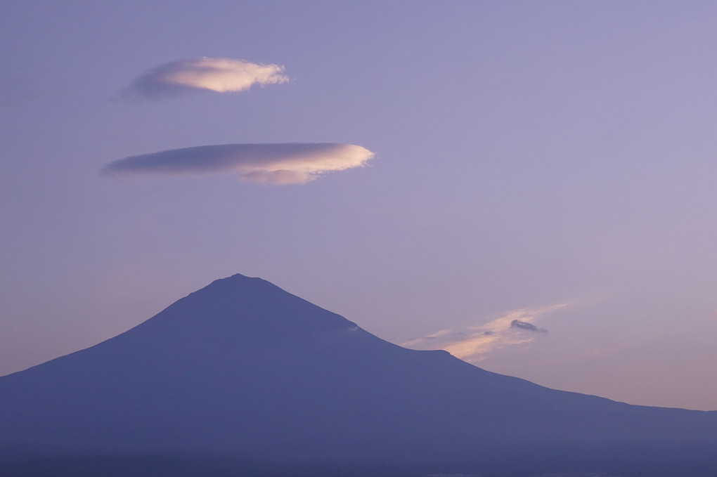 ここ一週間の週末～富士山の夜明け