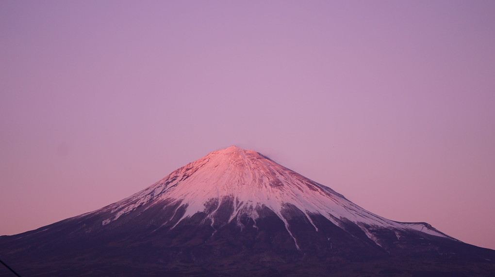 撮れたて富士山～モノクロ他エフェクトチャレンジ
