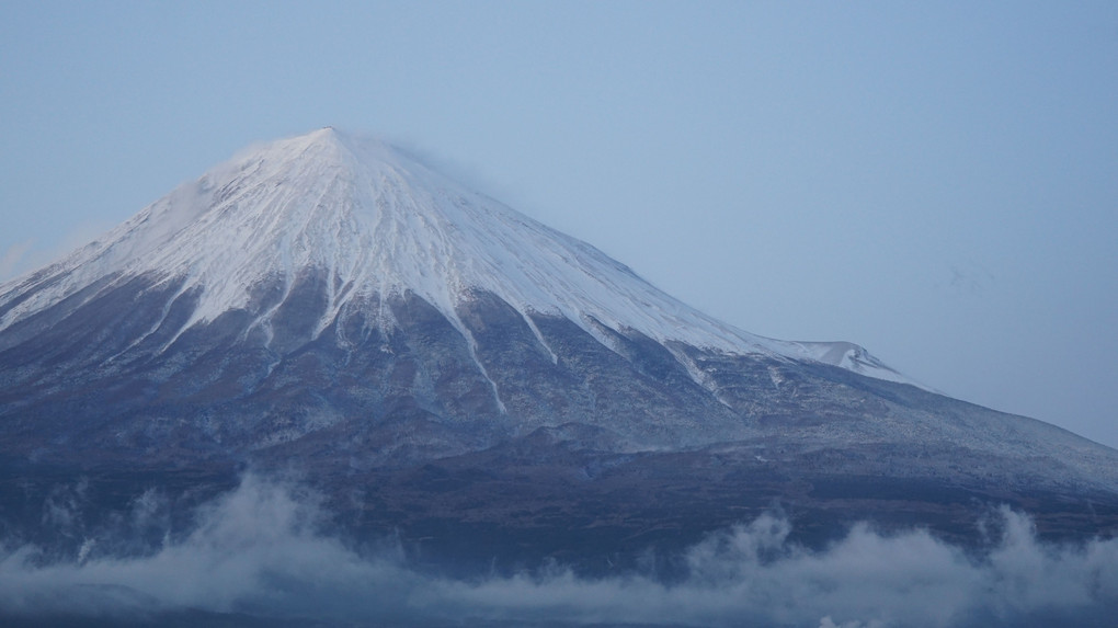 今日の富士山～季節外れの大雪！