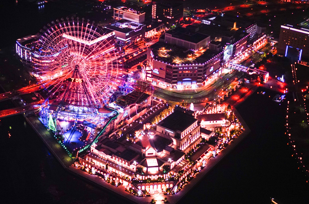 「広角レンズで横浜の煌めく夜景を楽しむ」に参加させていただきました。