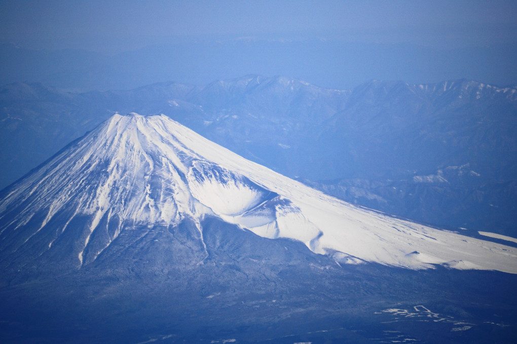 近景遠景富士山