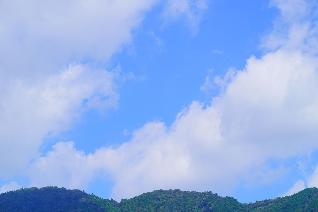 9月の空