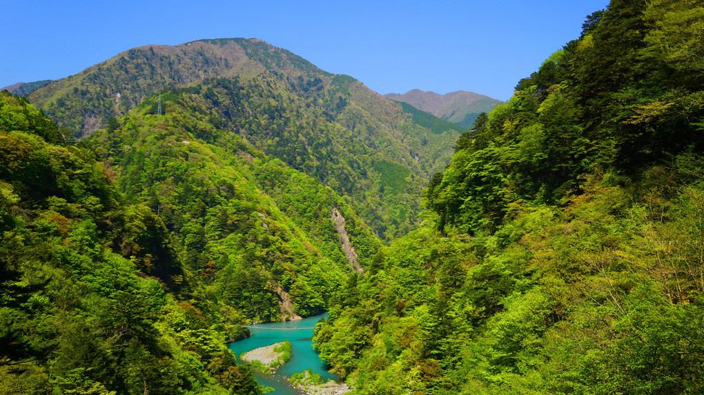 寸又峡　~　大井川