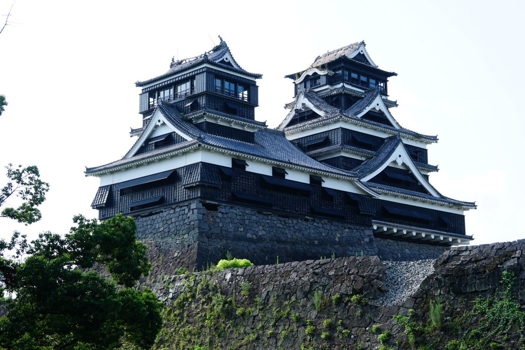 朝の熊本城