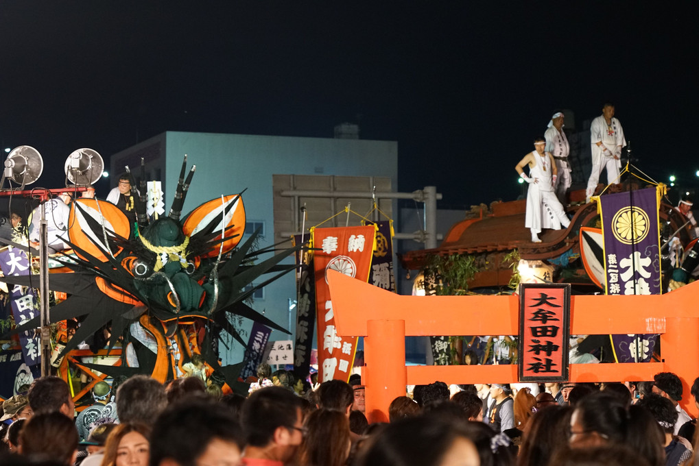 伝統の祭り　大蛇山　（福岡県大牟田市）　