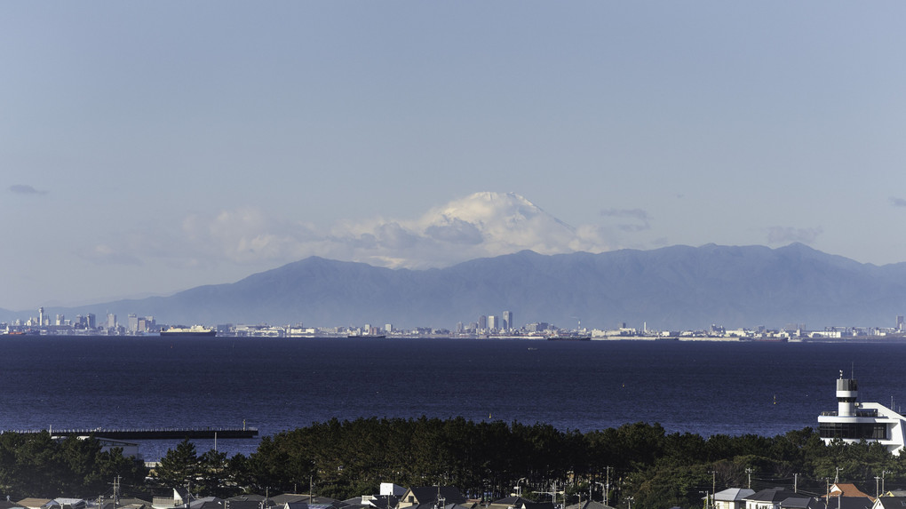 2019.01.02 富士山と東京湾