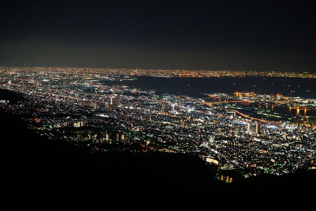 神戸摩耶山　夜景
