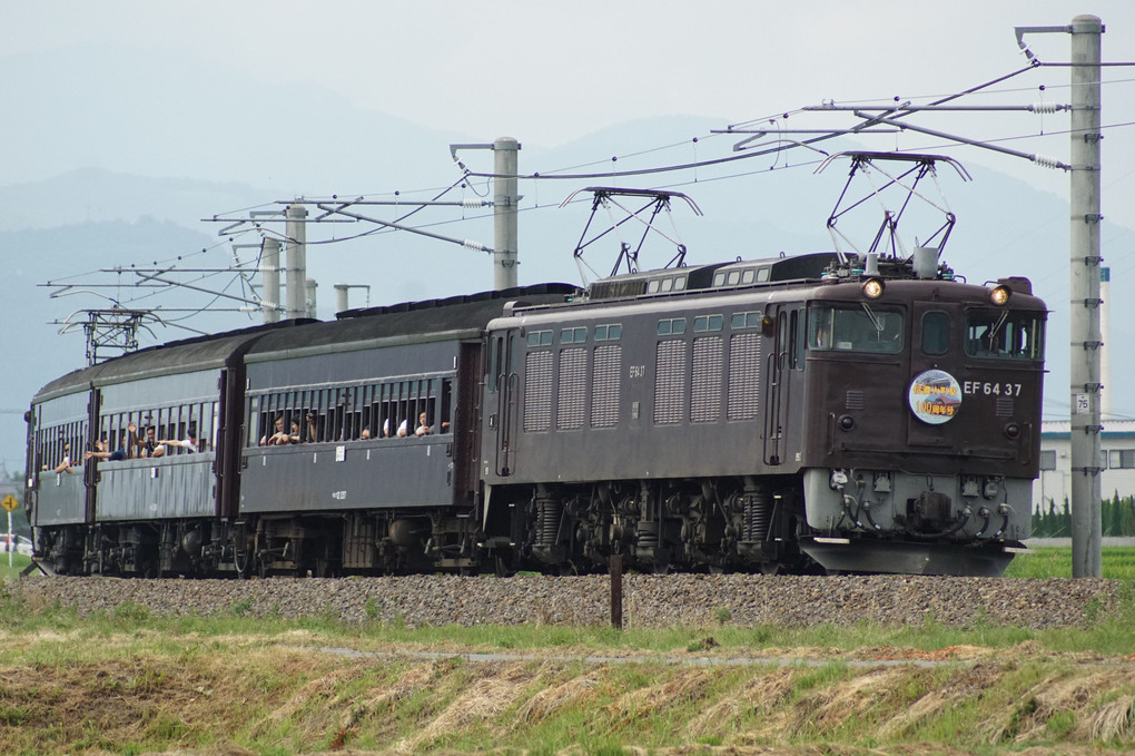 旧(ふる)き列車が征く・原画