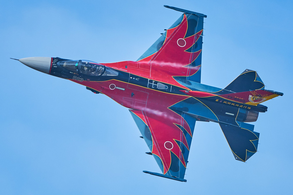 築城基地航空祭2019 F-2機動飛行