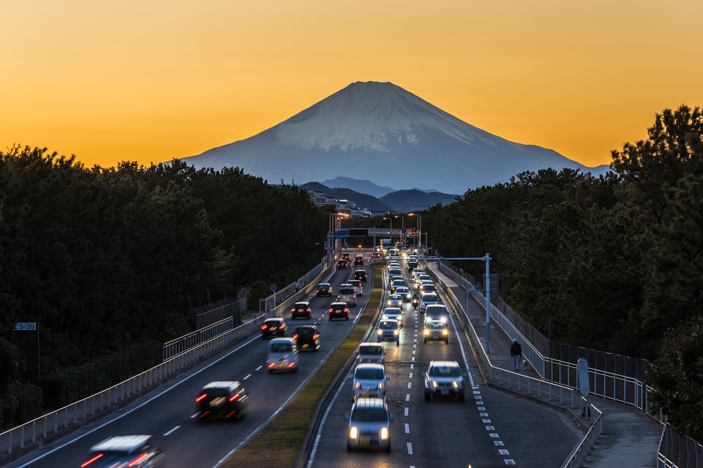 茅ヶ崎第一中学歩道橋