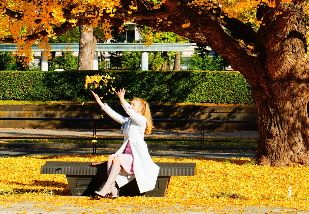 ”Japanese autumn is wonderful ! ”
