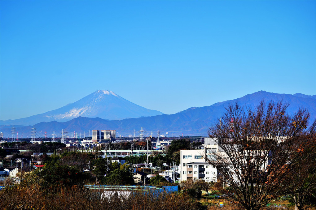 高気圧に完全に覆われた　今朝の富士山🗻