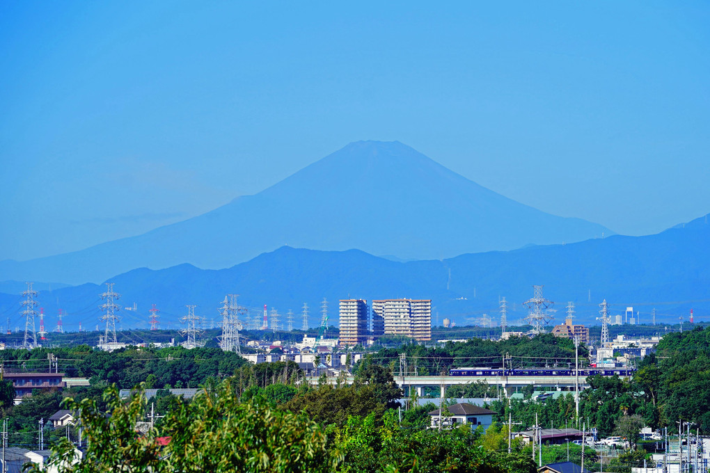 お久しぶり　今朝の富士山！