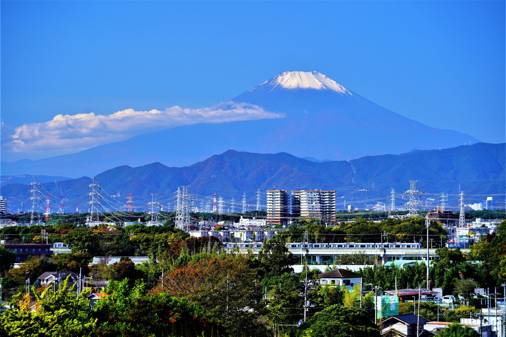 また一週間ぶりの富士山 🗻