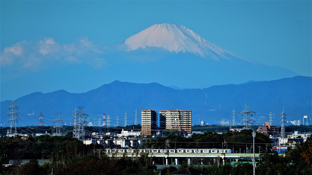 小春日和の富士山 🗻