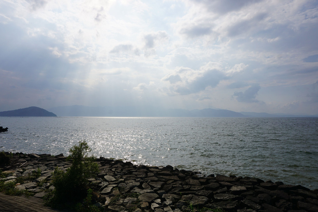 梅雨の晴れ間～琵琶湖