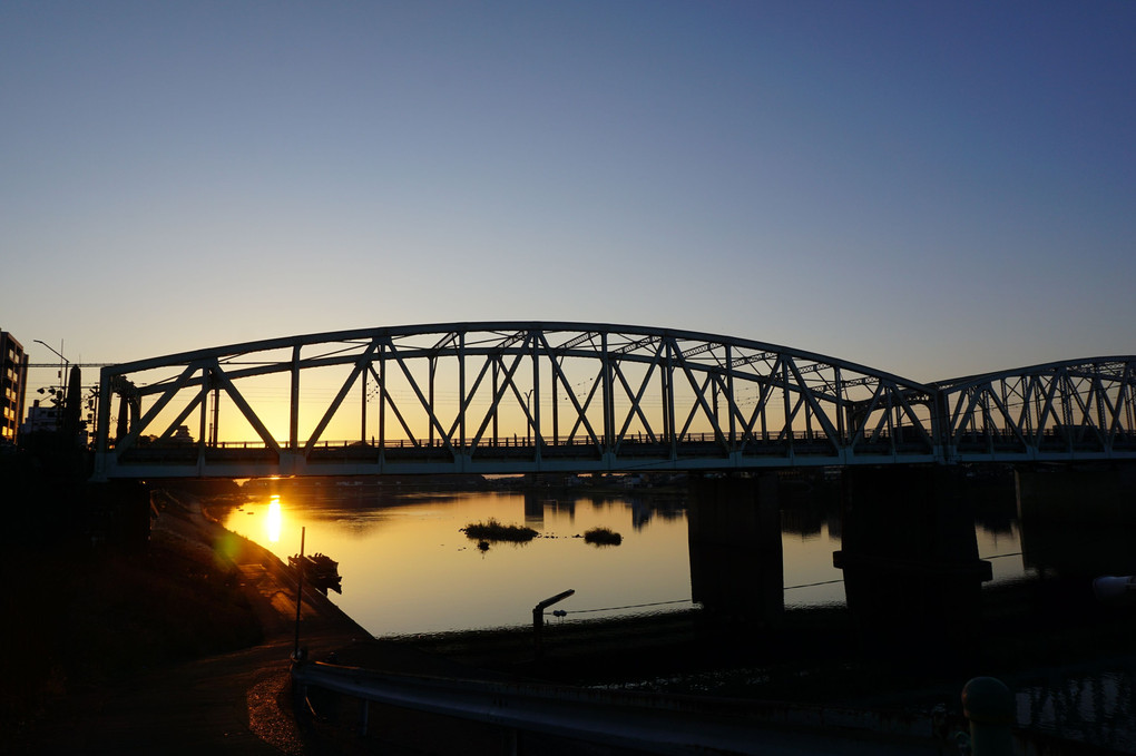 日没の橋