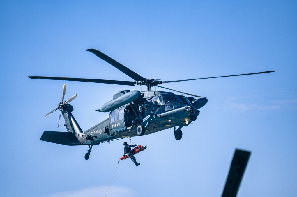 航空自衛隊　救難ヘリコプターUH-60J