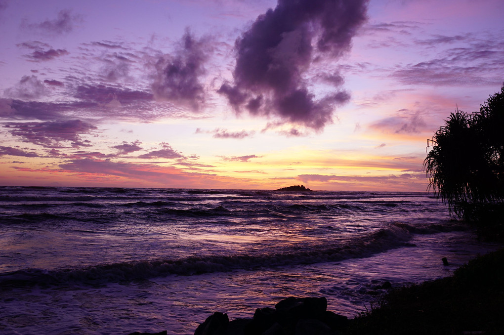 Sunset in Sri Lanka