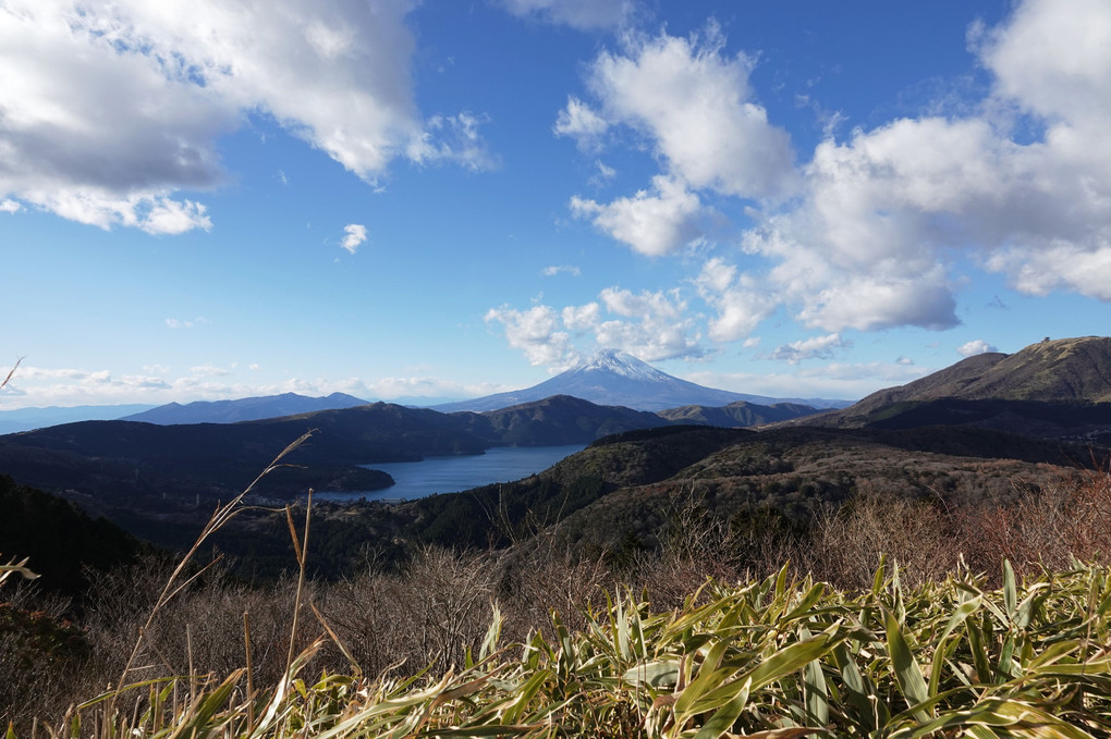 富士と芦ノ湖とともに、2020年が暮れました。