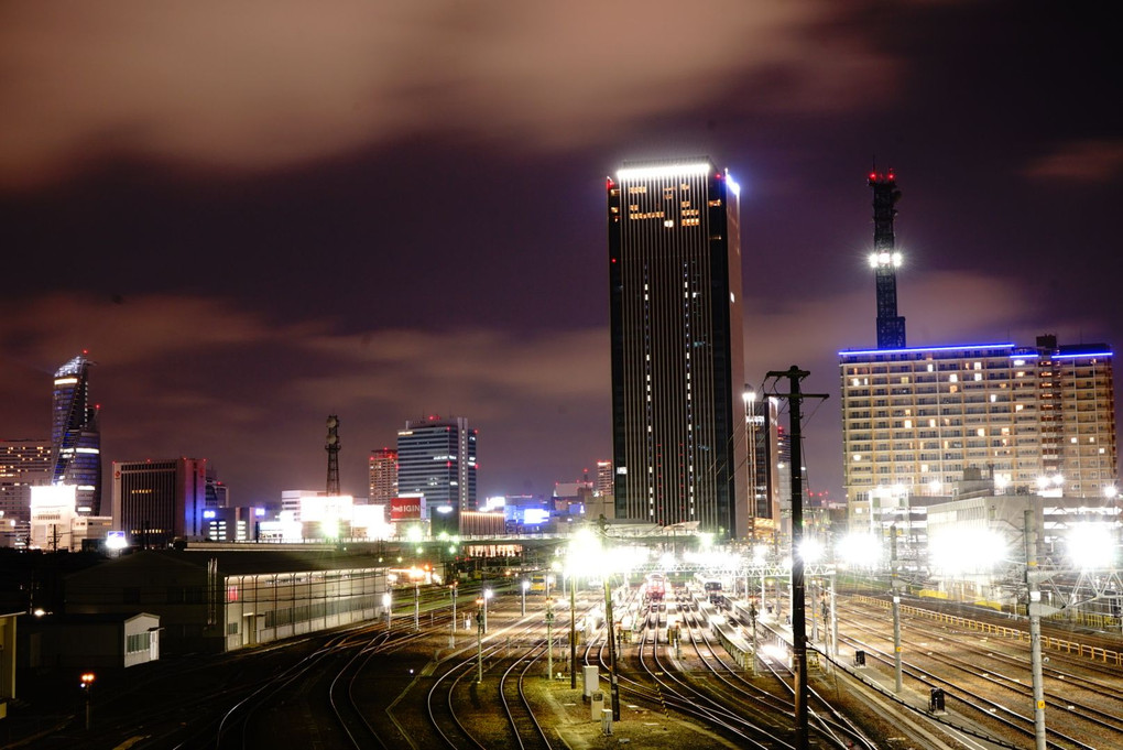 名古屋駅の夜景