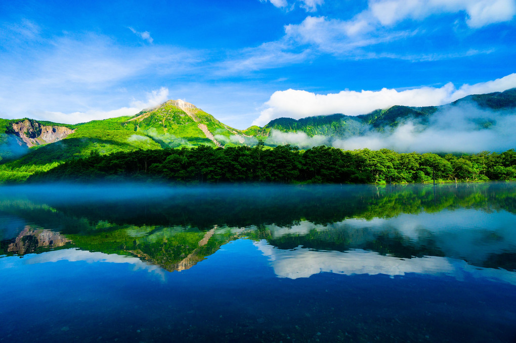 納涼！上高地