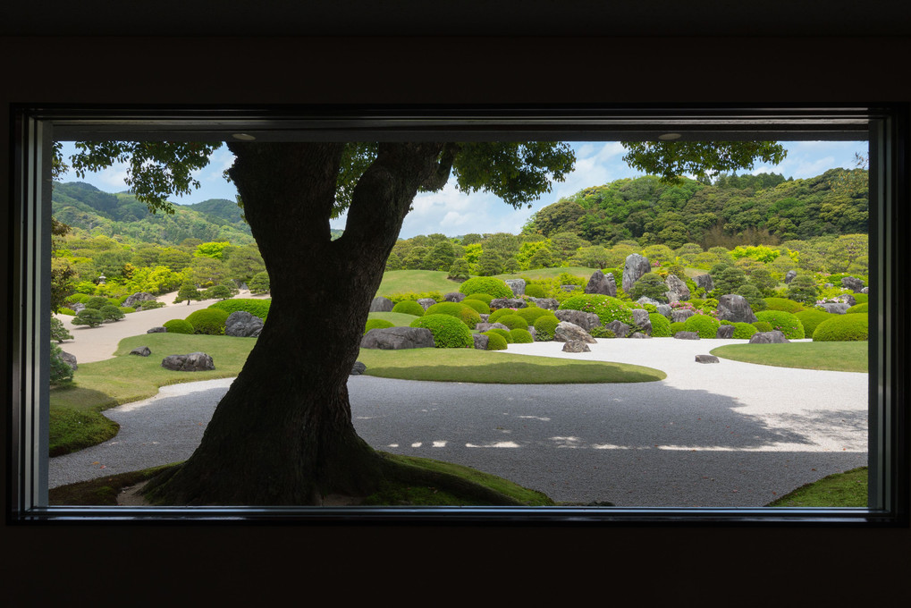 庭園もまた一幅の絵画　島根・鳥取巡行④