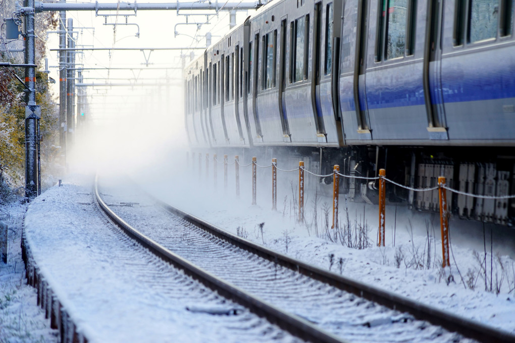 雪の朝