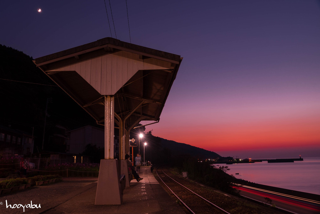 下灘駅＿青春１８切符