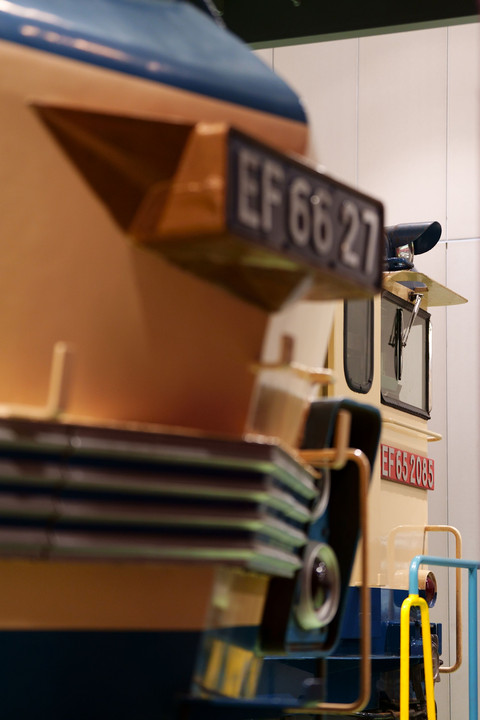 EF66 27号機・鉄道博物館での特別展示