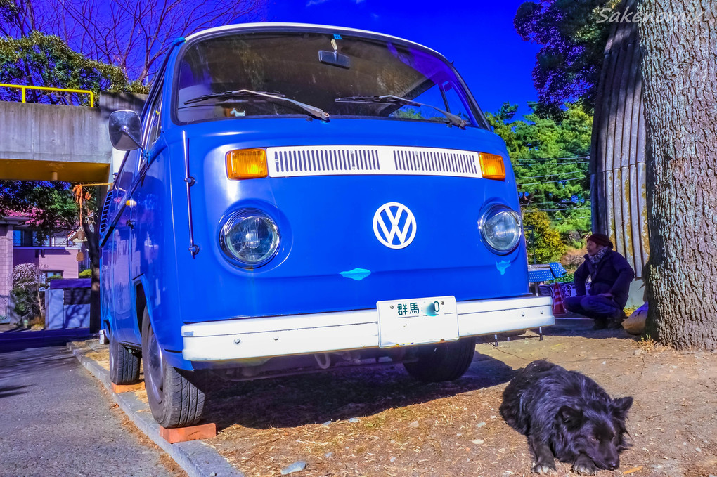 珈琲の移動販売車『Kaffa bus』(VW tipe 2)