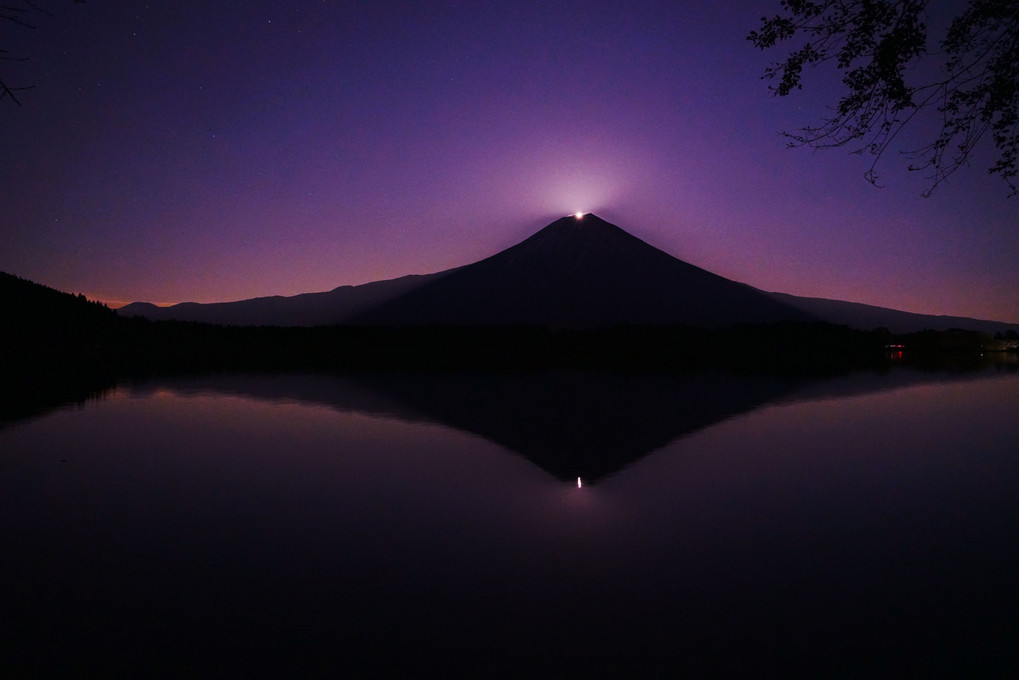 満月のダブルパール富士