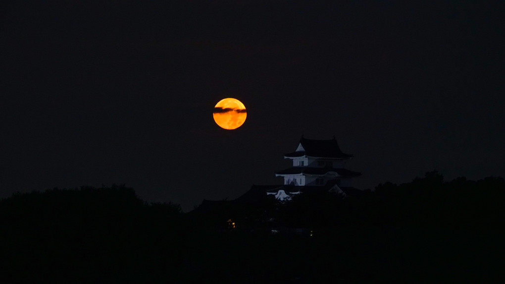 月の入と関宿城2021.7.24