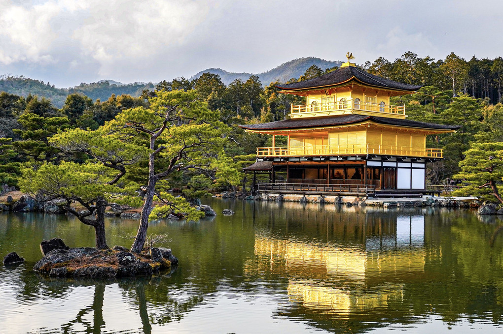 京都世界遺産　金閣寺