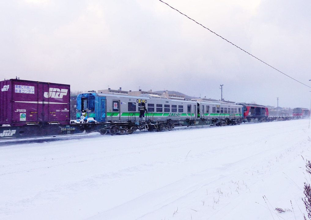 北海道H100甲種輸送