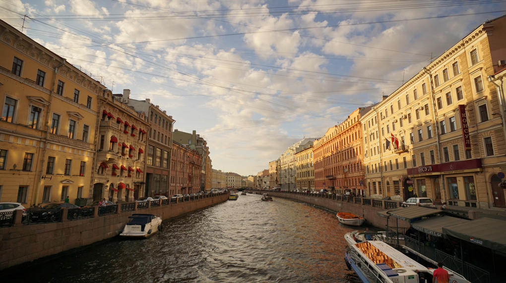 サンクトペテルブルクの運河