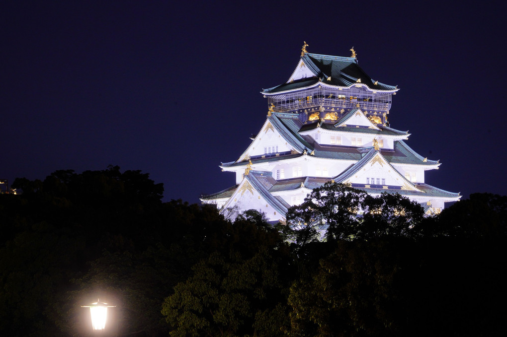 大阪城夜景